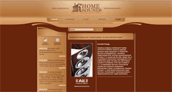 Desktop Screenshot of homesound.ru